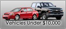 Vehicles Under $10,000