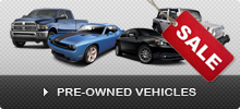Pre-Owned Vehicles Specials