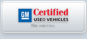 GM Certified Pre-Owned Vehicles