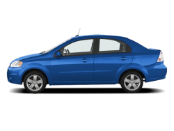 2009 CHEVROLET AVEO - Side View
