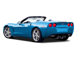 2009 CHEVROLET CORVETTE - Rear View
