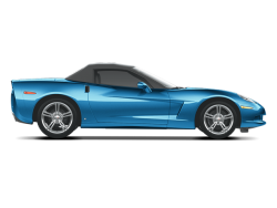 2009 CHEVROLET CORVETTE - Side View