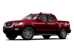2009 FORD EXPLORER SPORT TRAC - Front View
