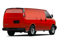 2010 CHEVROLET EXPRESS - Rear View