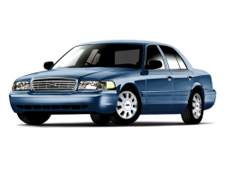 2010 FORD CROWN VICTORIA - Front View