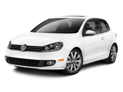 2010 VOLKSWAGEN GOLF - Front View