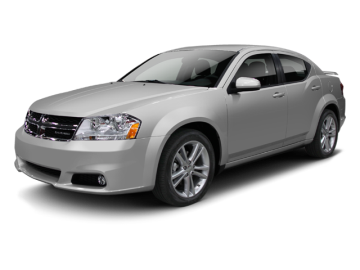 2012 DODGE AVENGER R-T - Front View