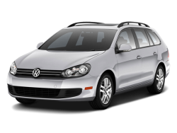 2012 VOLKSWAGEN JETTA SPORTWAGEN 4DR - Front View