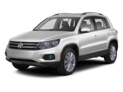2013 VOLKSWAGEN TIGUAN  - Front View